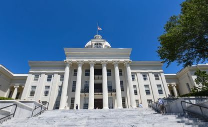 The Alabama State Capitol.
