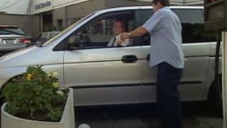 A gas station attendant on The Late Show with David Letterman