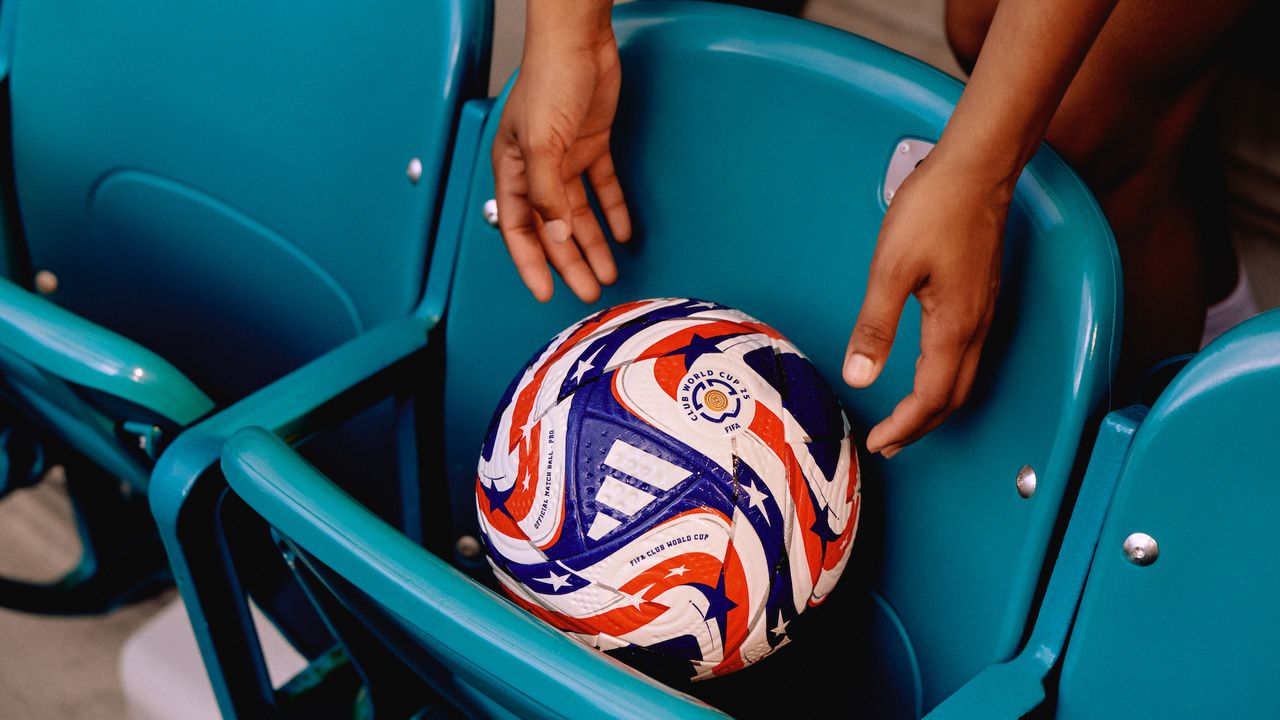 The official match ball for the FIFA Club World Cup 2025 by Adidas