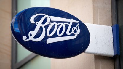 A close-up of a Boots store sign on July 10, 2020 in Cardiff