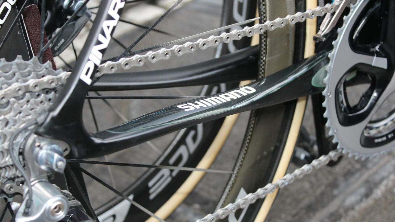 The K8 has the same flattened chainstays as the K8-S