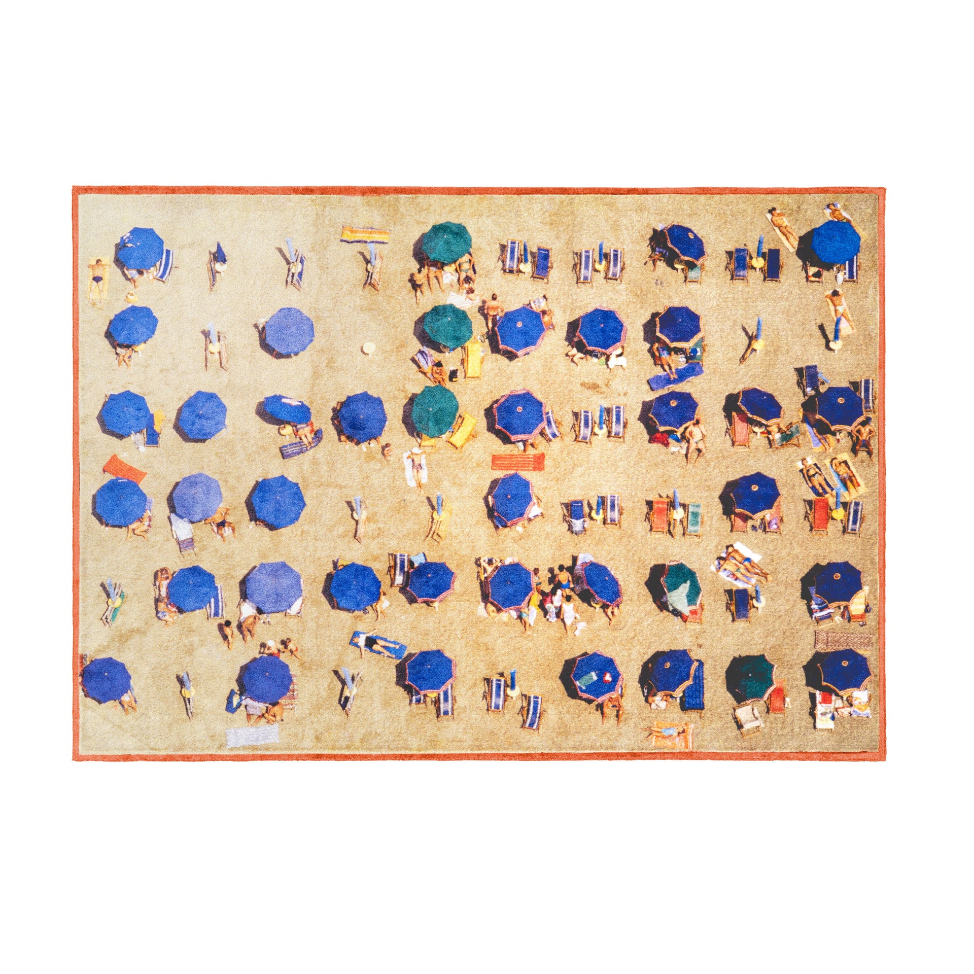 &amp;ldquo;holiday at the Seaside # 18&amp;rdquo; Rug - &amp;copy;gg X Seletti