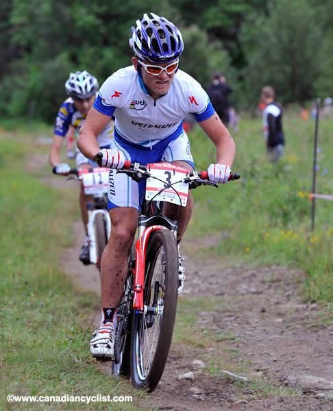 Burry Stander is first Under 23 and second in the overall World Cup standings.