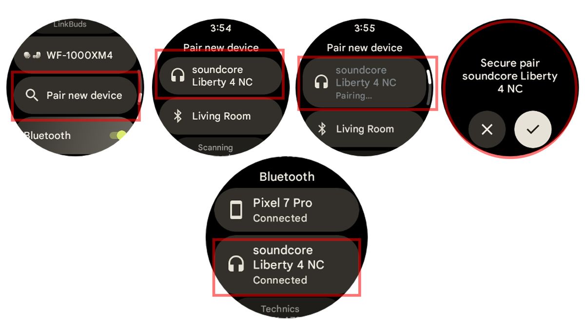 How to pair Bluetooth headphones to Pixel Watch 2 | Android Central