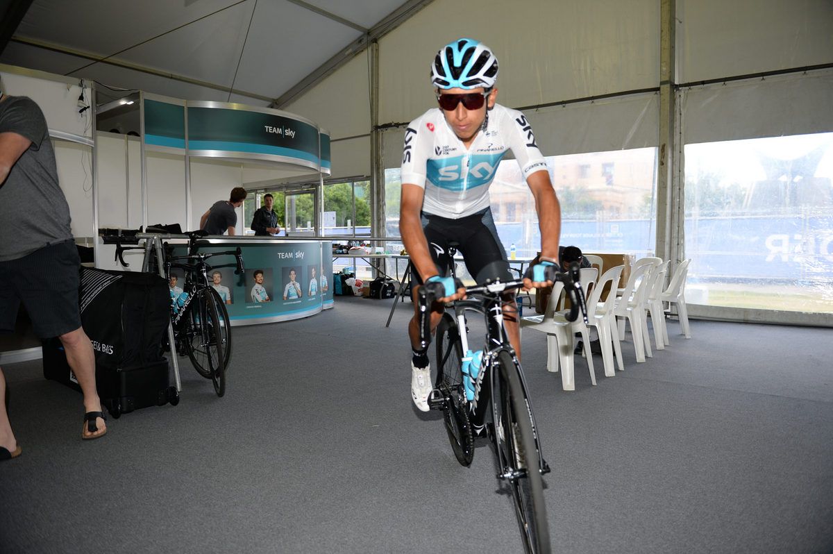 Egan Bernal makes his Sky debut at the Tour Down Under