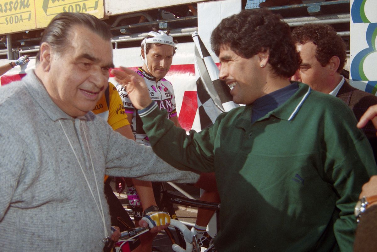Diego Maradona at Tirreno-Adriatico 1990