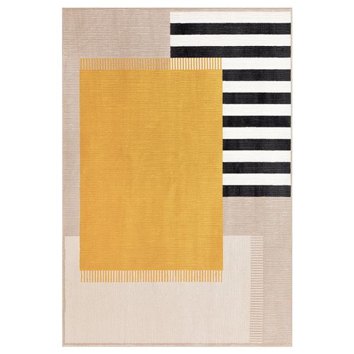 Elsystem Rug, Low Pile - Multicolor 4 ' 4 "x6 ' 5 "