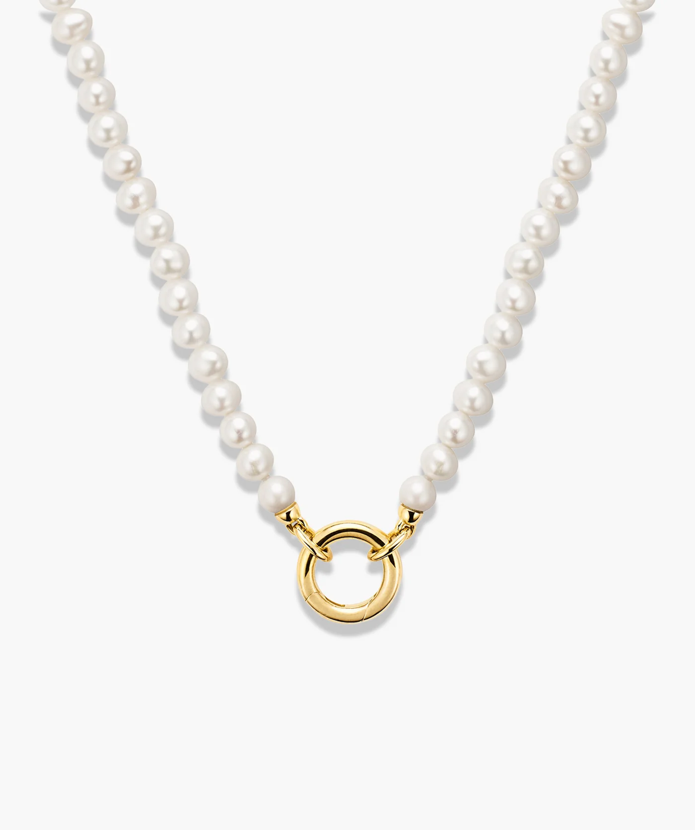Mejuri, 18k Gold Vermeil / Pearl / 18 Inches
