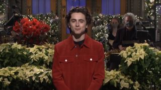 Timothée Chalamet on SNL