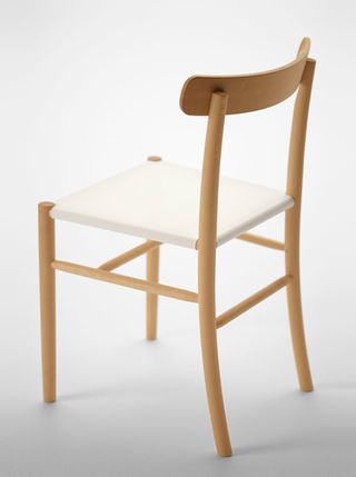 Light wooden chair