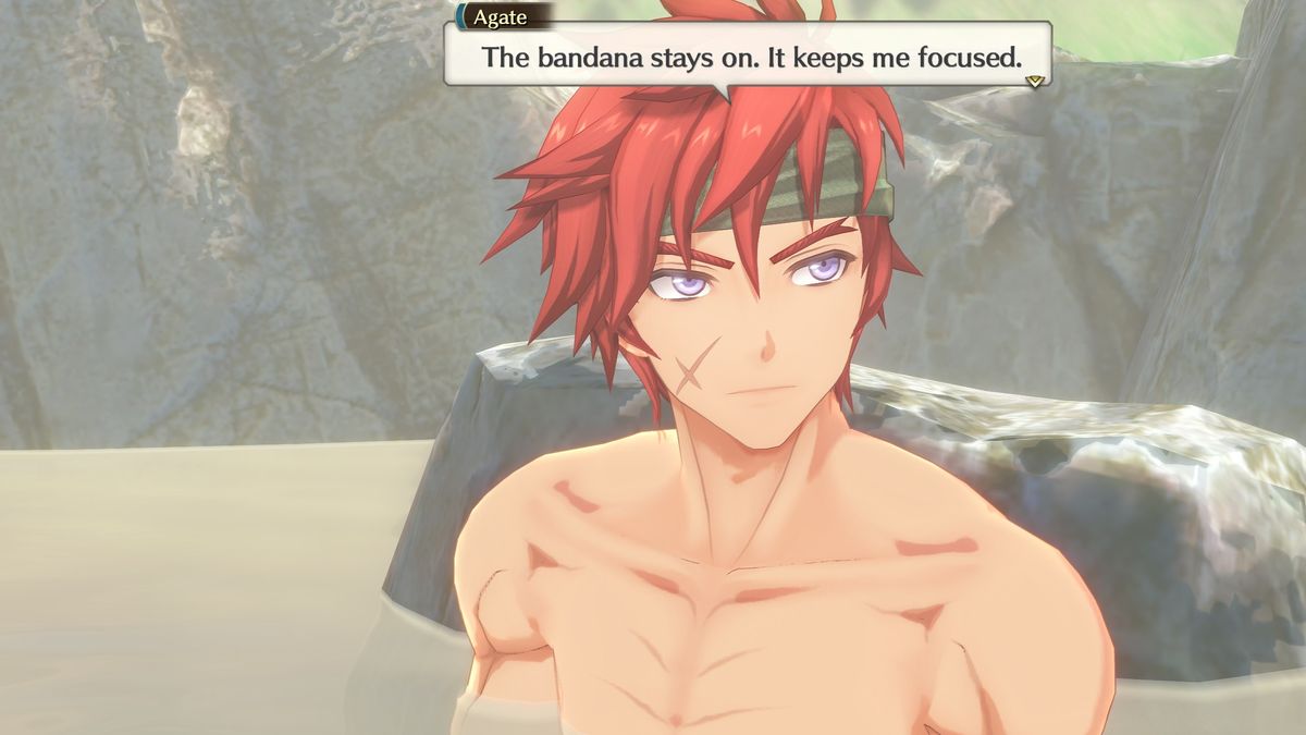Trails in the Sky 2nd Chapter - Agatt in the bath