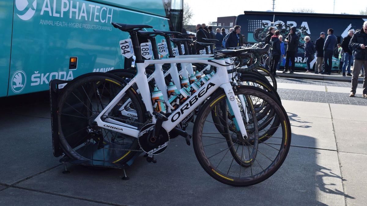 The entire Vital Concept team raced on Orbea Orca Aero framesets
