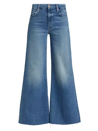 The Roller Mid-Rise Wide-Leg Jeans