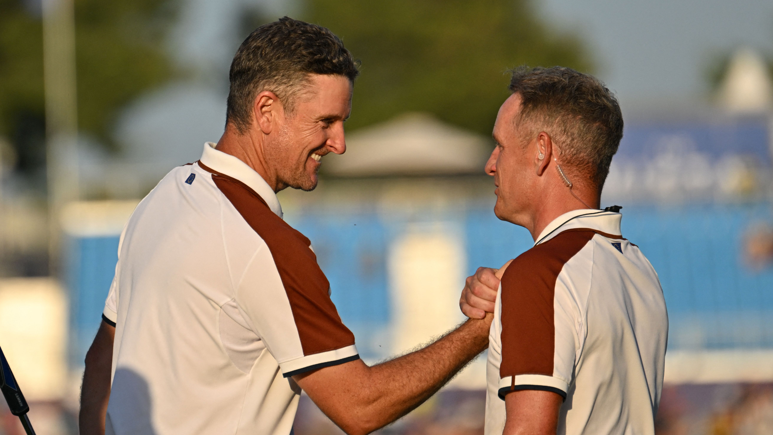 Justin Rose and Luke Donald