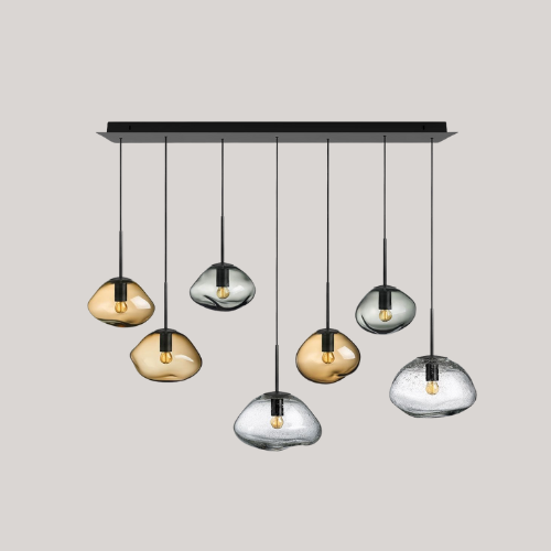 Crystal Stone Gneiss Chandelier Light