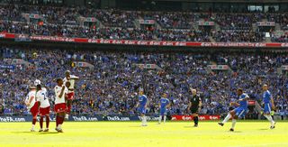 Drogba's strike in Chelsea's 1-0 defeat of Portsmouth in the 2010 final proved decisive