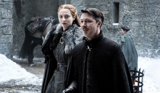 Game of Thrones Littlefinger Sansa Aidan Gillen Sophie Turner HBO