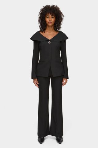 Ed Elle Bardot Waisted Blazer