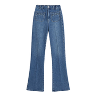 Reiss Isabel Wide-leg High-rise Stretch-denim Jeans, was £150 now £95 | Selfridges