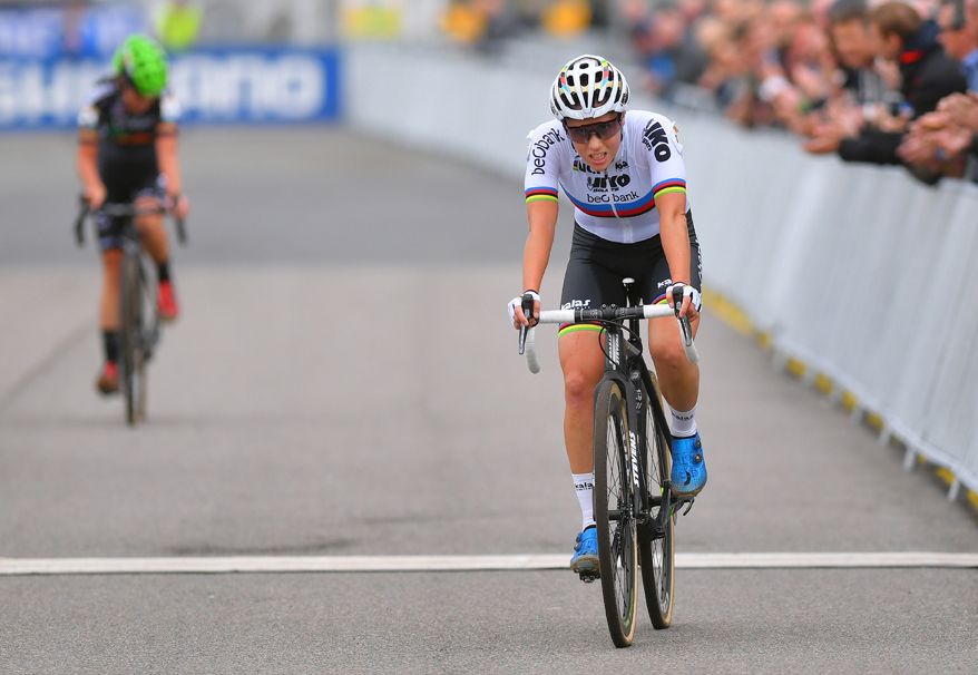 Sanne Cant had to settle for a podium position