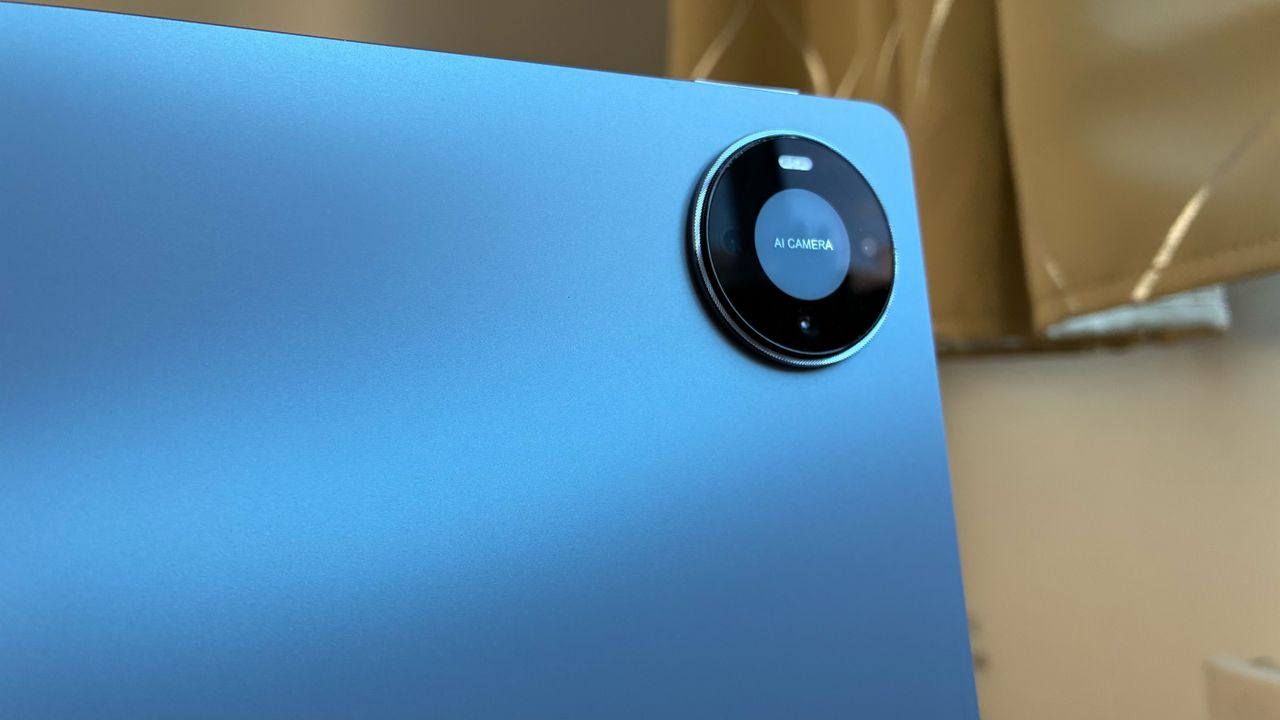 The Huawei MatePad Pro Max on a desk