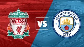 Liverpool FC and Manchester City football emblems 