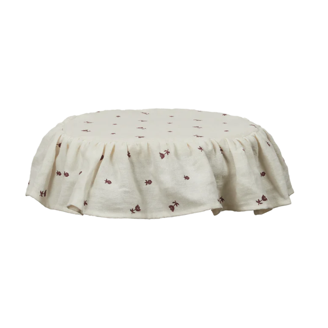 Olive Ateliers, Ch&amp;eacute;rie Skirted Seat Cushion