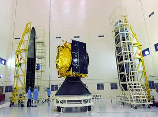 GSLV-D5 Payload and GSAT-14 Satellite