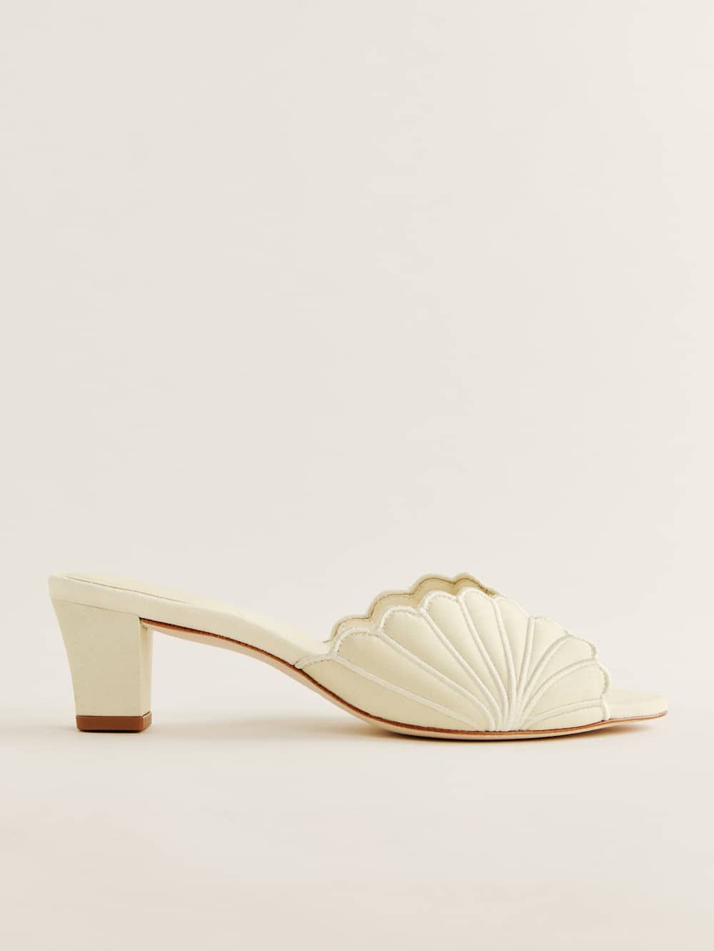 Waldena Block Heeled Mule