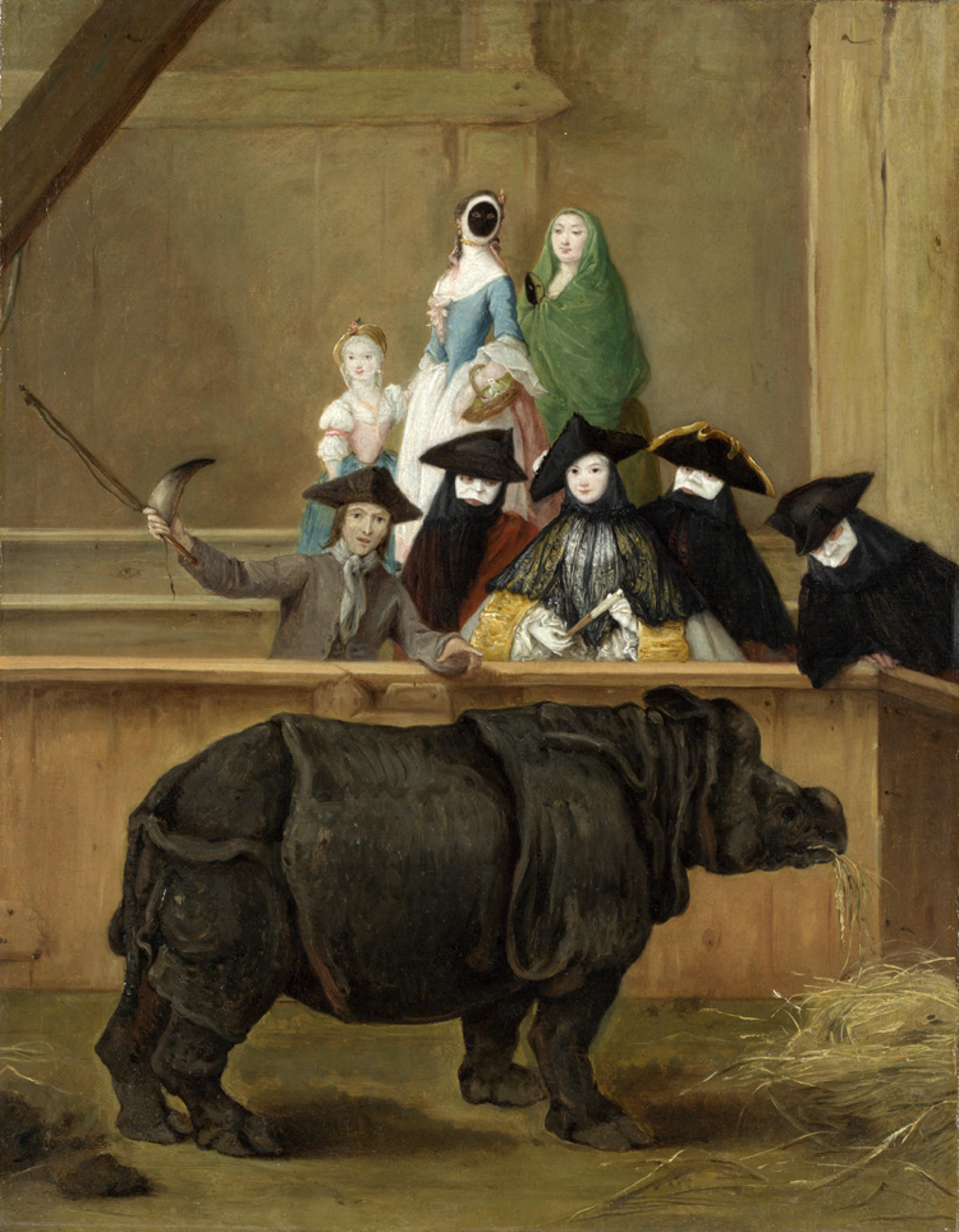Pietro Longhi&amp;rsquo;s 'Exhibition of a Rhinoceros at Venice'