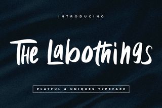 12 best new free comic fonts of 2019: The Labothings
