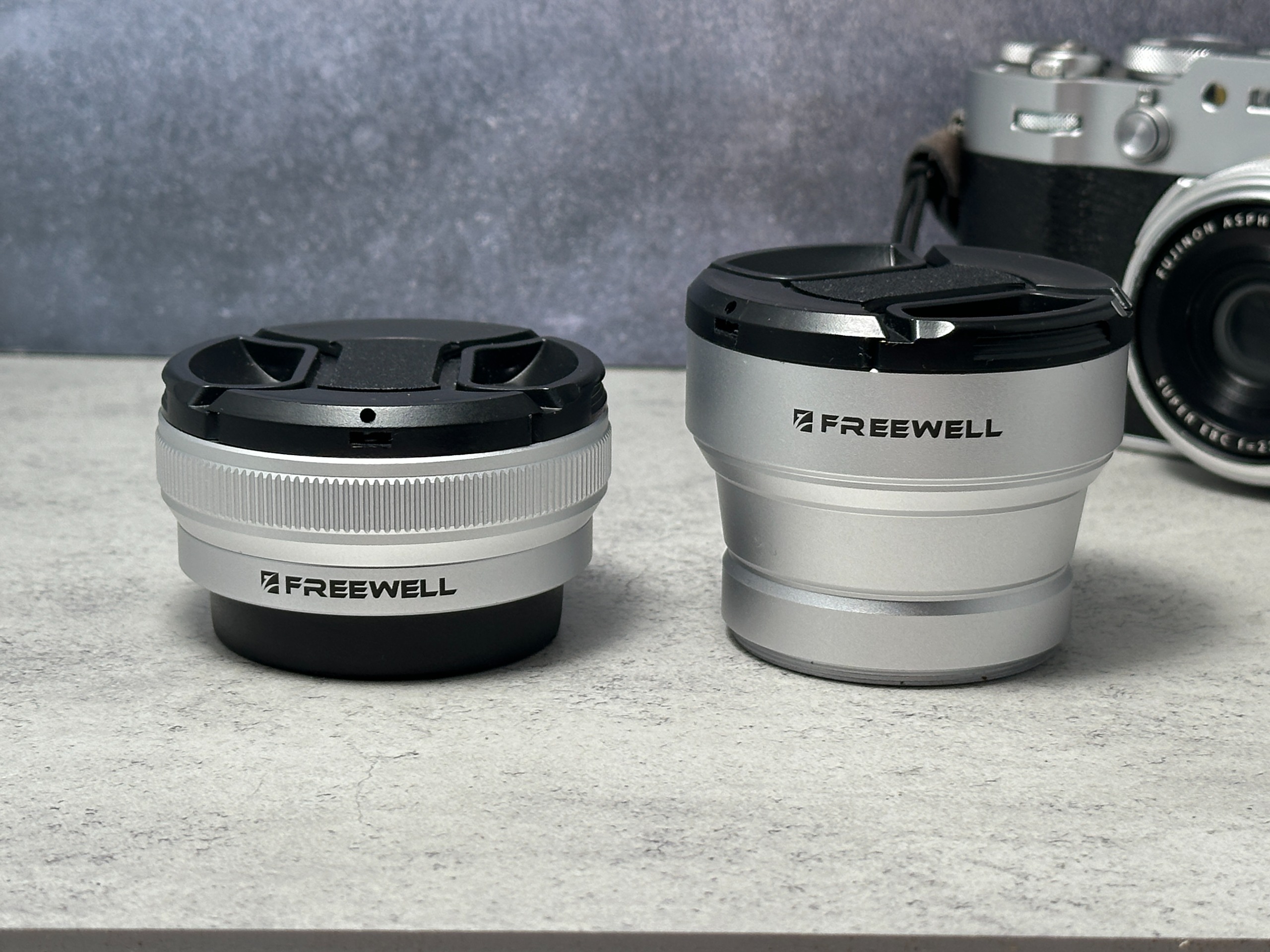 Freewell Telephoto, Wide-angle, and Macro Lens Adapters for Fujifilm X100VI