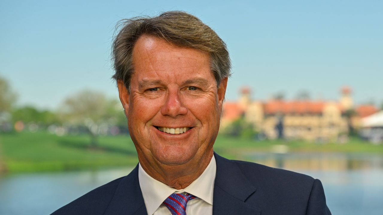 Paul Azinger working for NBC Sports