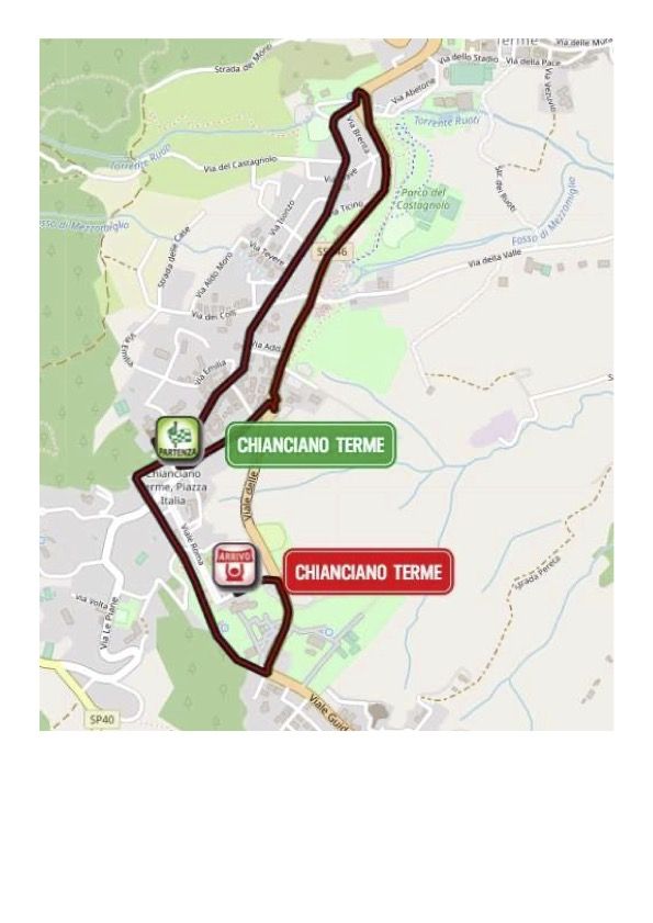 Giro d'Italia Donne 2023 Map