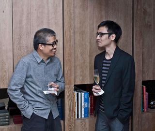 Graphic designer Stanley Wong and artist Tsang Kin-Wah