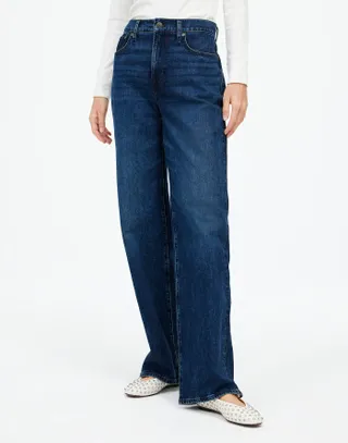 Madewell, The Perfect Vintage Wide-Leg Jean