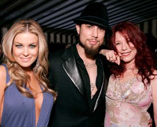 Pamela Des Barres with Carmen Electra and Dave Navarro