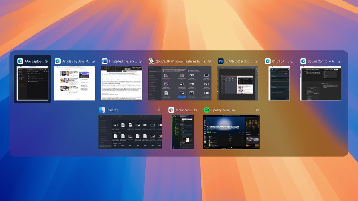 I installed these 6 Windows features on macOS and they changed my life ...