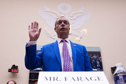 Reform UK Leader Nigel Farage