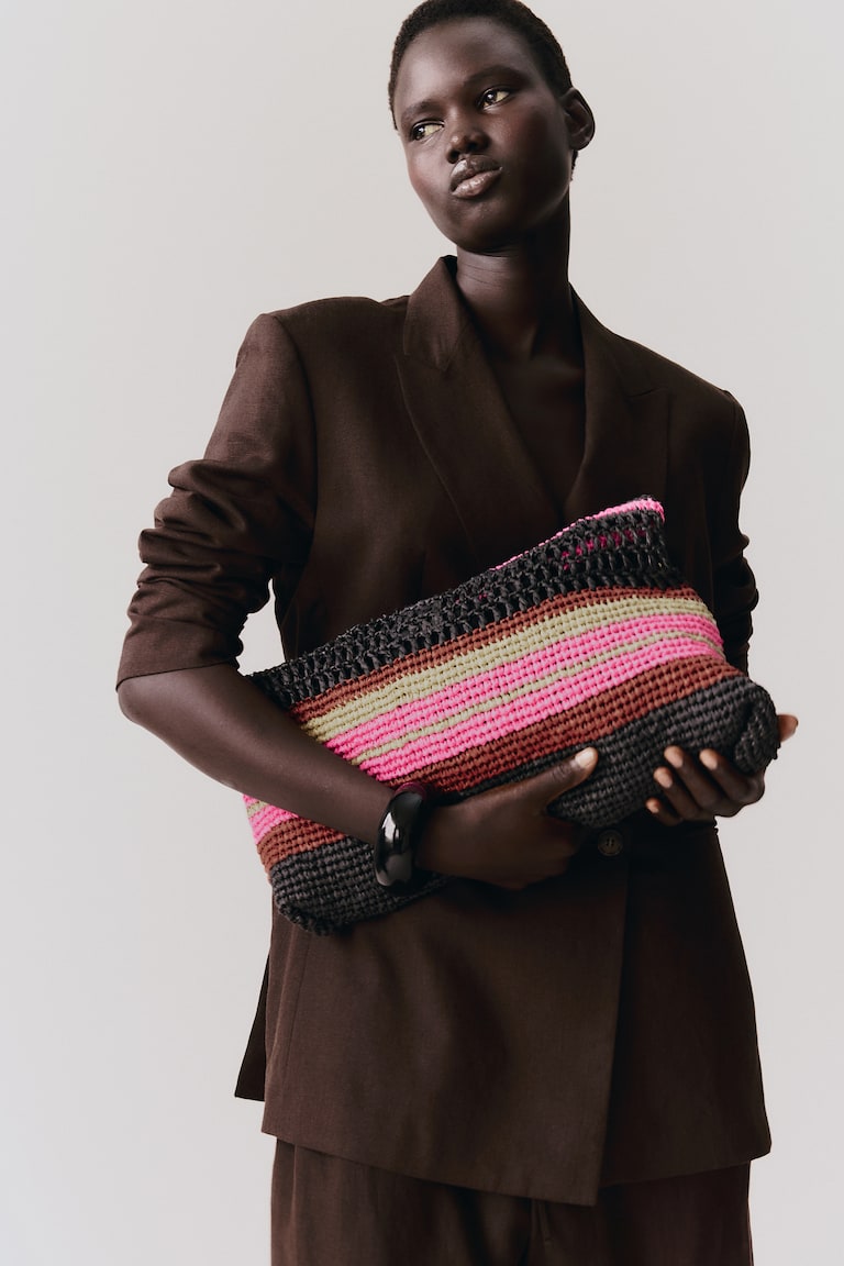 Straw Shoulder Bag