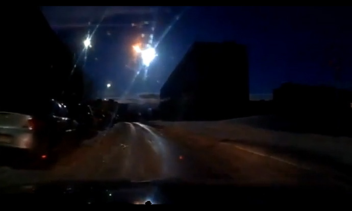 Suspected Meteorite Explosion Over Murmansk