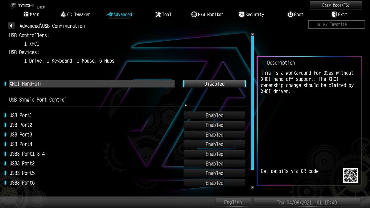 ASRock Z590 Taichi