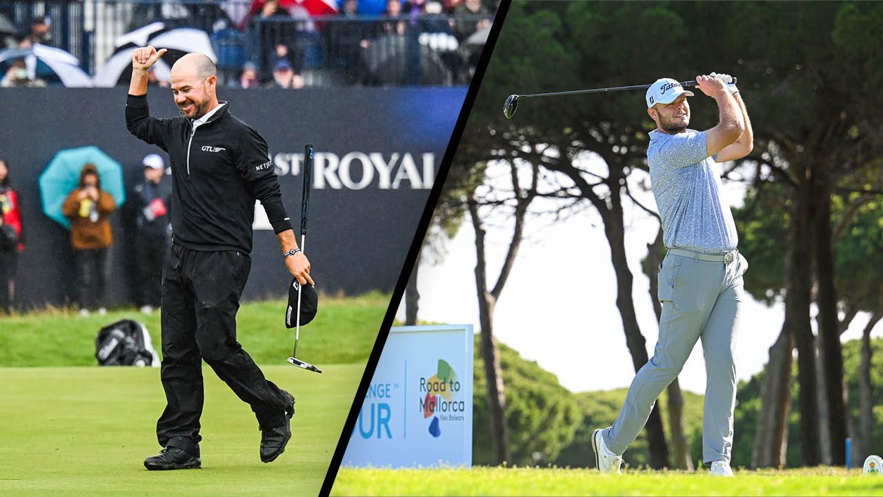 Tallest and Shortest Professional Golfers Brian Harman and Jonathan Thomson