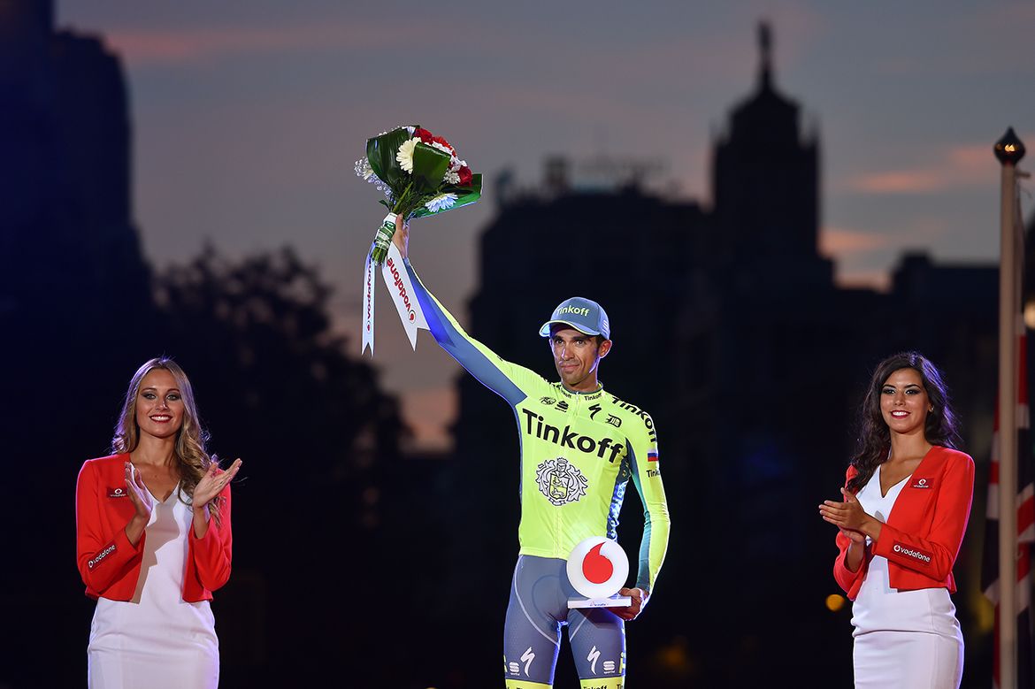 Alberto Contador (Tinkoff) was the most aggressive rider