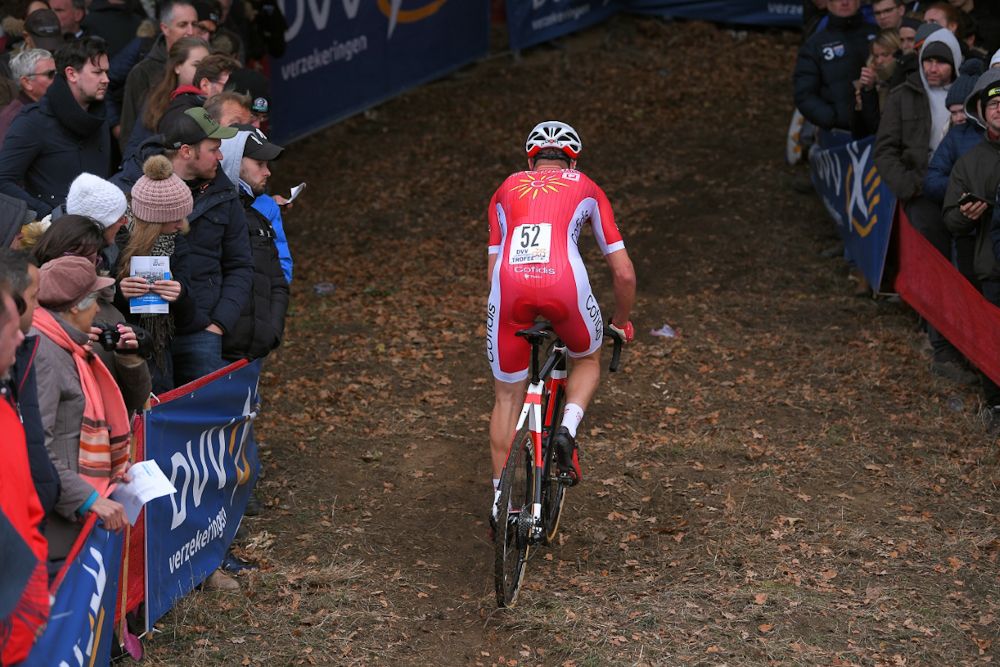 Bert Van Lerberghe (Cofidis Solution Credits) during the 29th Koppenbergcross