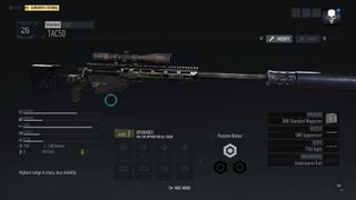 Ghost Recon Breakpoint guns: TAC50