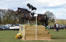 Simon Grieve riding DRUMBILLA METRO in the CIC*** Section N during the Belton Horse Trials, in the grounds of Belton House near Grantham in Lincolnshire, UK on 17th April 2016
