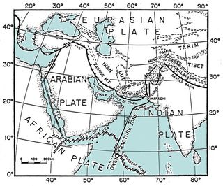 The Makran subduction zone is offshore of Pakistan.