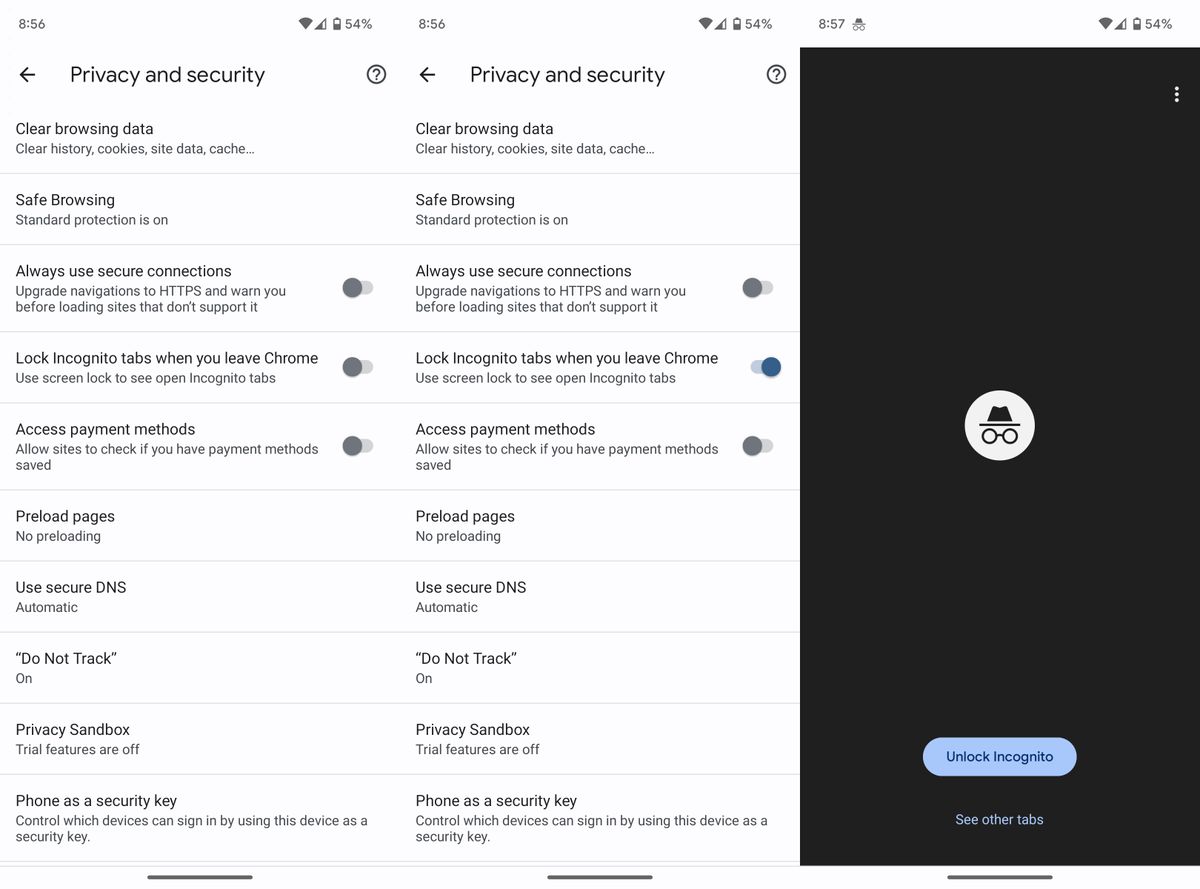 How to secure your Chrome incognito tabs behind a fingerprint Android Central
