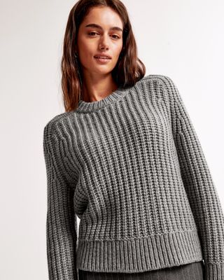 abercrombie, The A&f Madeline Wool-Blend Crew Sweater